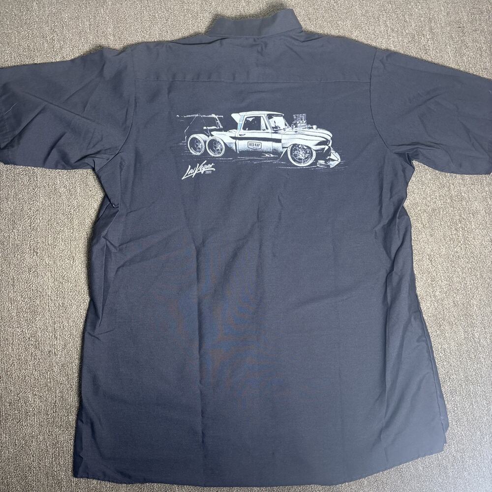 Red Kap Shop Shirt 2022 Las Vegas Classic Truck Large NWOT